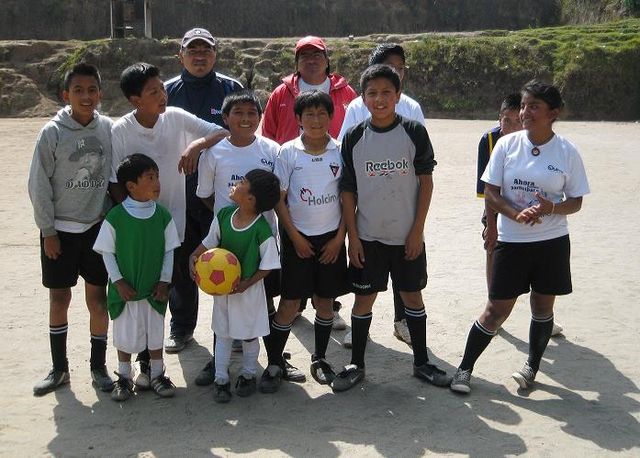 este es parte de mi trabajo, la formación deportiva de jóvenes y niños/as